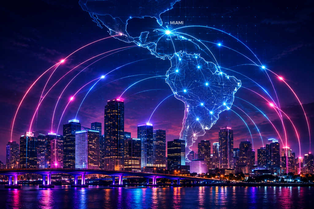 Centro de datos en Miami con conexiones globales - Infraestructura Cloud para Latinoamérica